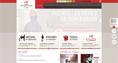 Desktop Screenshot of ecole-des-courses-hippiques.fr